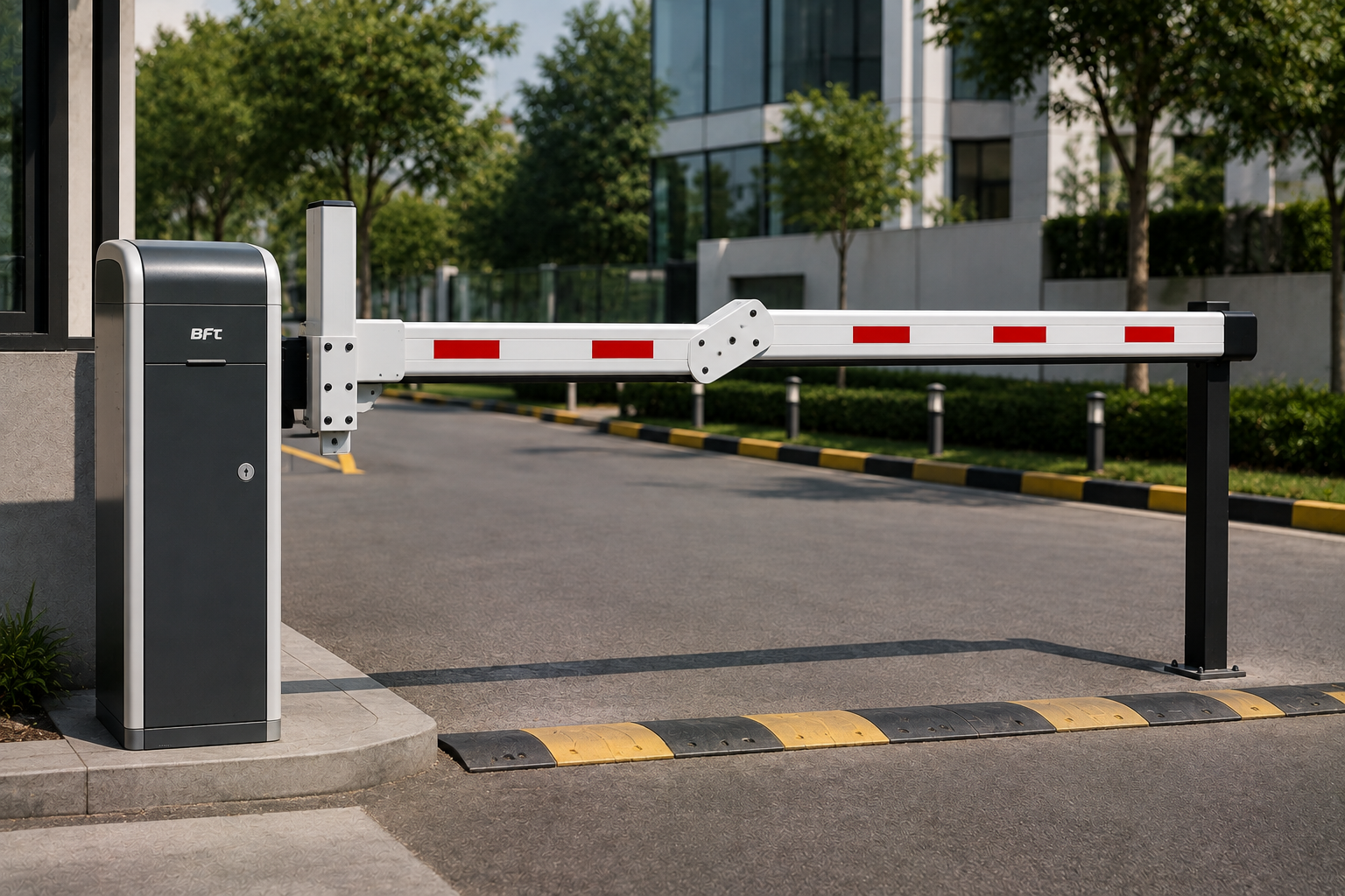 Novalink Folding Arm Boom Barrier - NovaLink.com